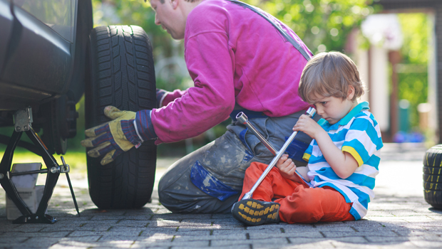 Photo of &ldquo;Daddy, What&rsquo;s a Pump?&rdquo;